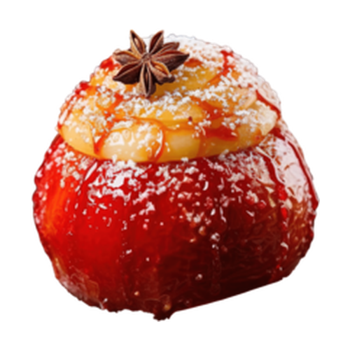 Manzana asada