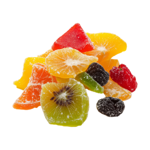 Frutas confitadas