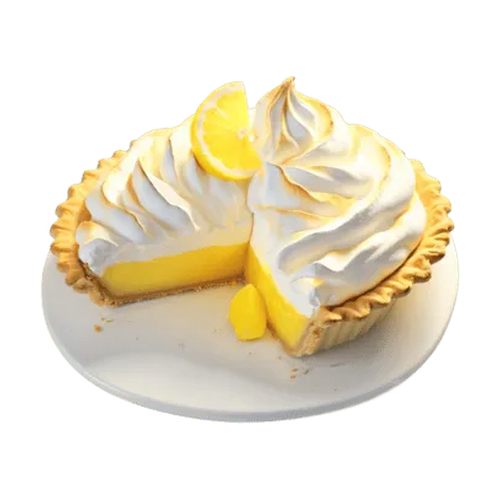 Tarta de limón y merengue